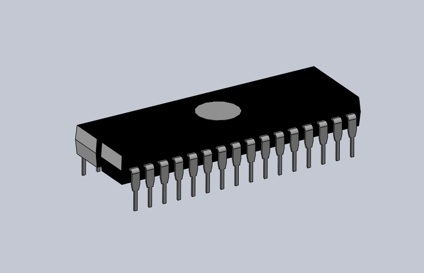 电子器件DIP 32 IC with 0_280in Window